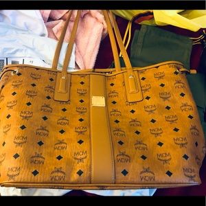 Medium MCM Visetos Handbag